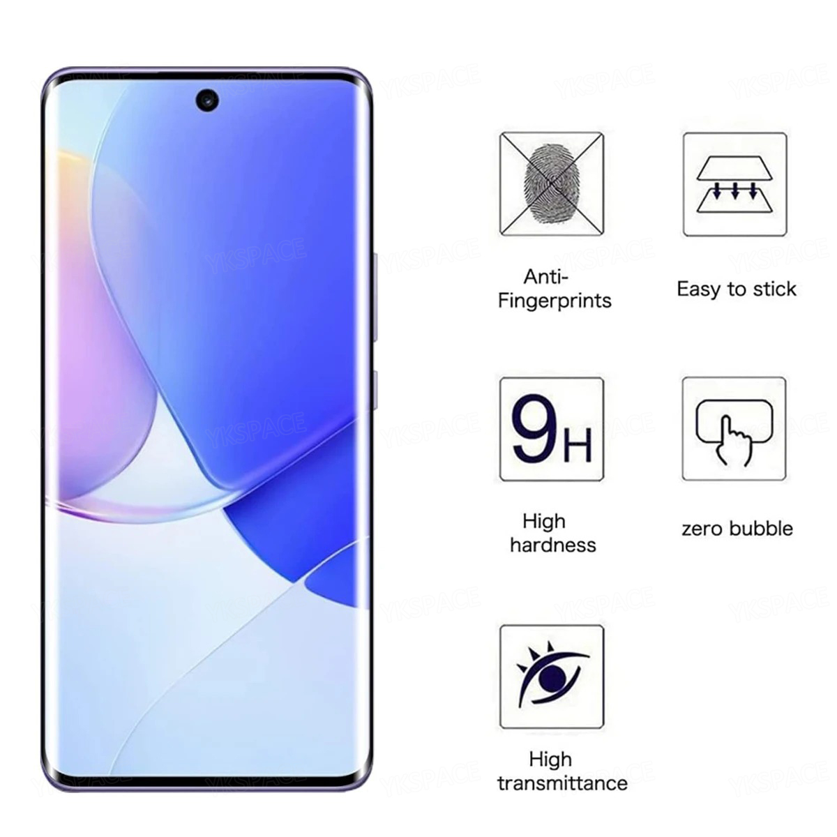2Pcs 3D Curved Edge 9H HD Clea - đánh giá và giá Curved Edge Screen