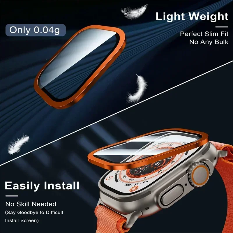 2PCS Titanium Metal Frame for  - đánh giá và giá Smartwatch Screen Film
