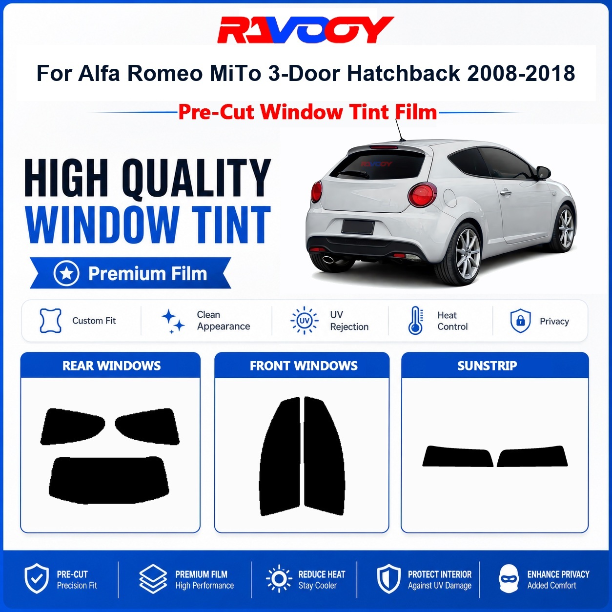Premium Pre-Cut Window Tint Fo - đánh giá và giá Privacy Screen Protector