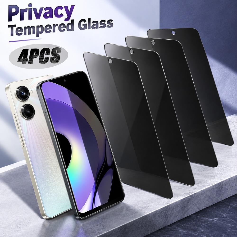 4PCS Privacy Tempered Glass Fo - đánh giá và giá Realme C67