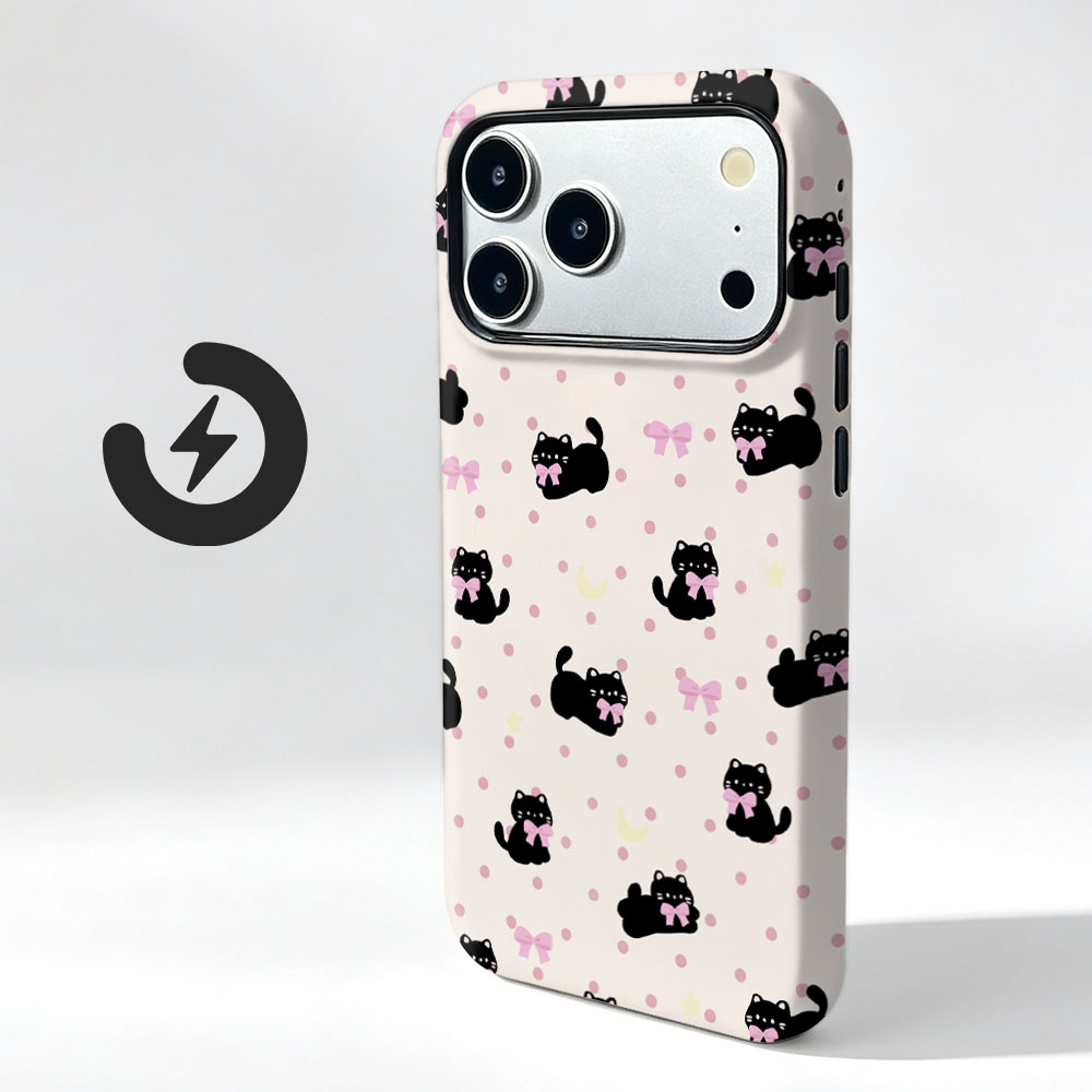 Cute Cat Pattern Magnetic Phon - đánh giá và giá Vivo X200