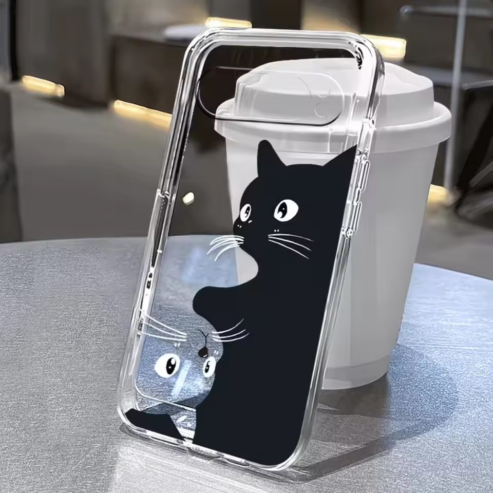 Hot Kawaii Cartoon Black Cat P - đánh giá và giá Google Pixel 9 Pro