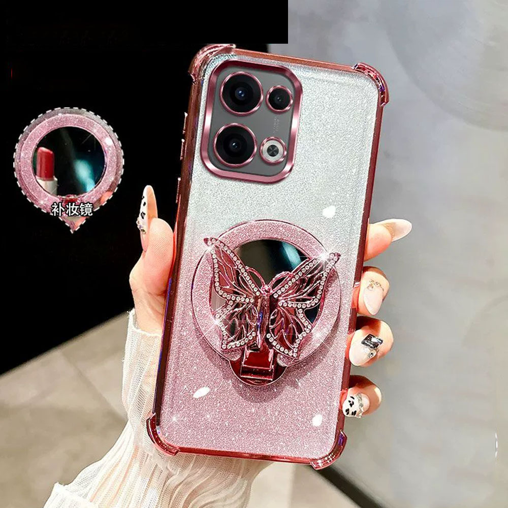 Glitter Mirror Butterfly Brack - đánh giá và giá Vivo V40