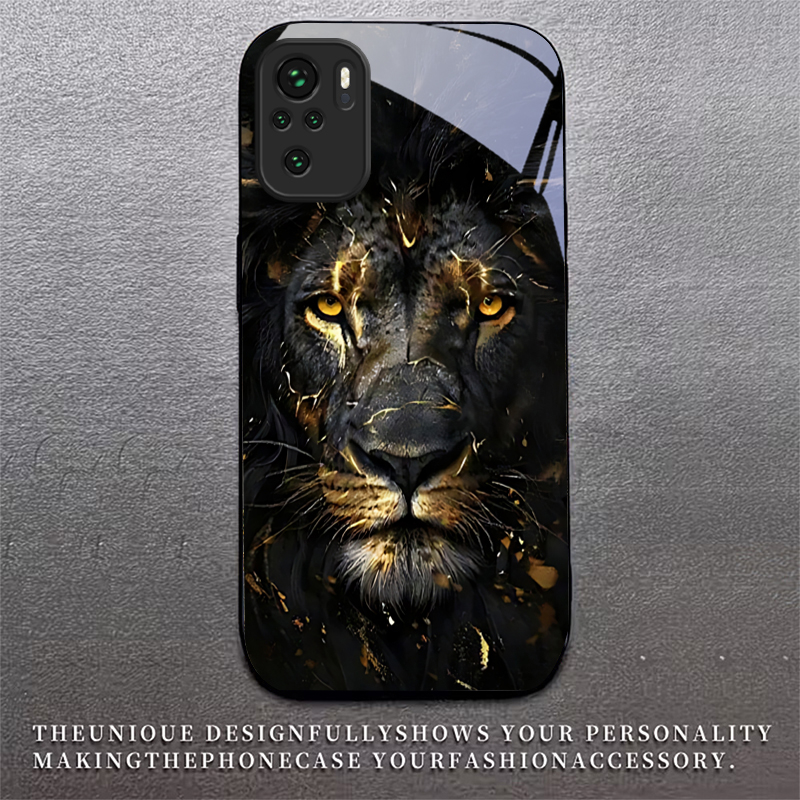 Lion With Golden Black Glass P - đánh giá và giá Xiaomi Redmi Note 13