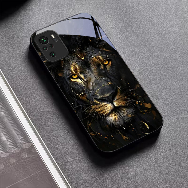 Lion With Golden Black Glass P - đánh giá và giá Xiaomi Redmi Note 13