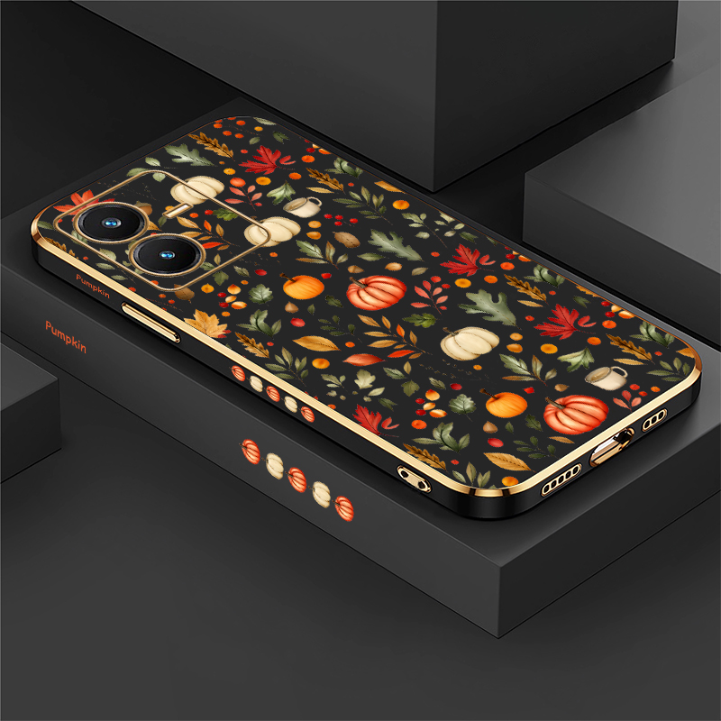Autumn Leaf Pumpkin Case For V - đánh giá và giá Vivo V40