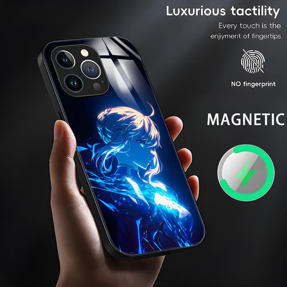 Anime Fate S-Saber Phone Case  - đánh giá và giá Apple Iphone 15