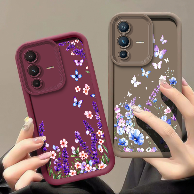 Lavender Butterfly Pattern Pho - đánh giá và giá Vivo V40