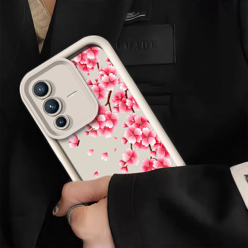 Pink Cherry Blossom Print Phon - đánh giá và giá Vivo V40