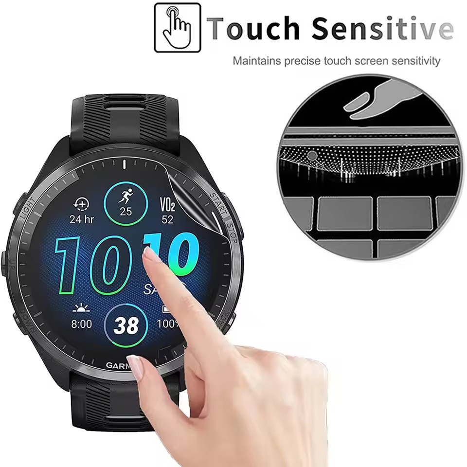 3Pcs Soft HD Hydrogel Protecti - đánh giá và giá Smartwatch Screen Film