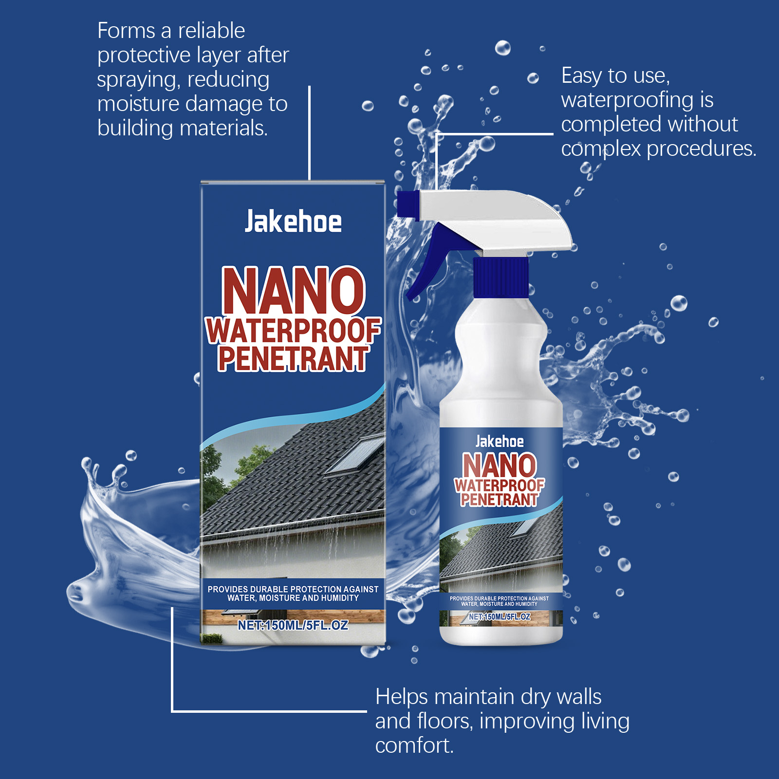 150ML Nano Waterproof Spray In - đánh giá và giá Nano Liquid Coating