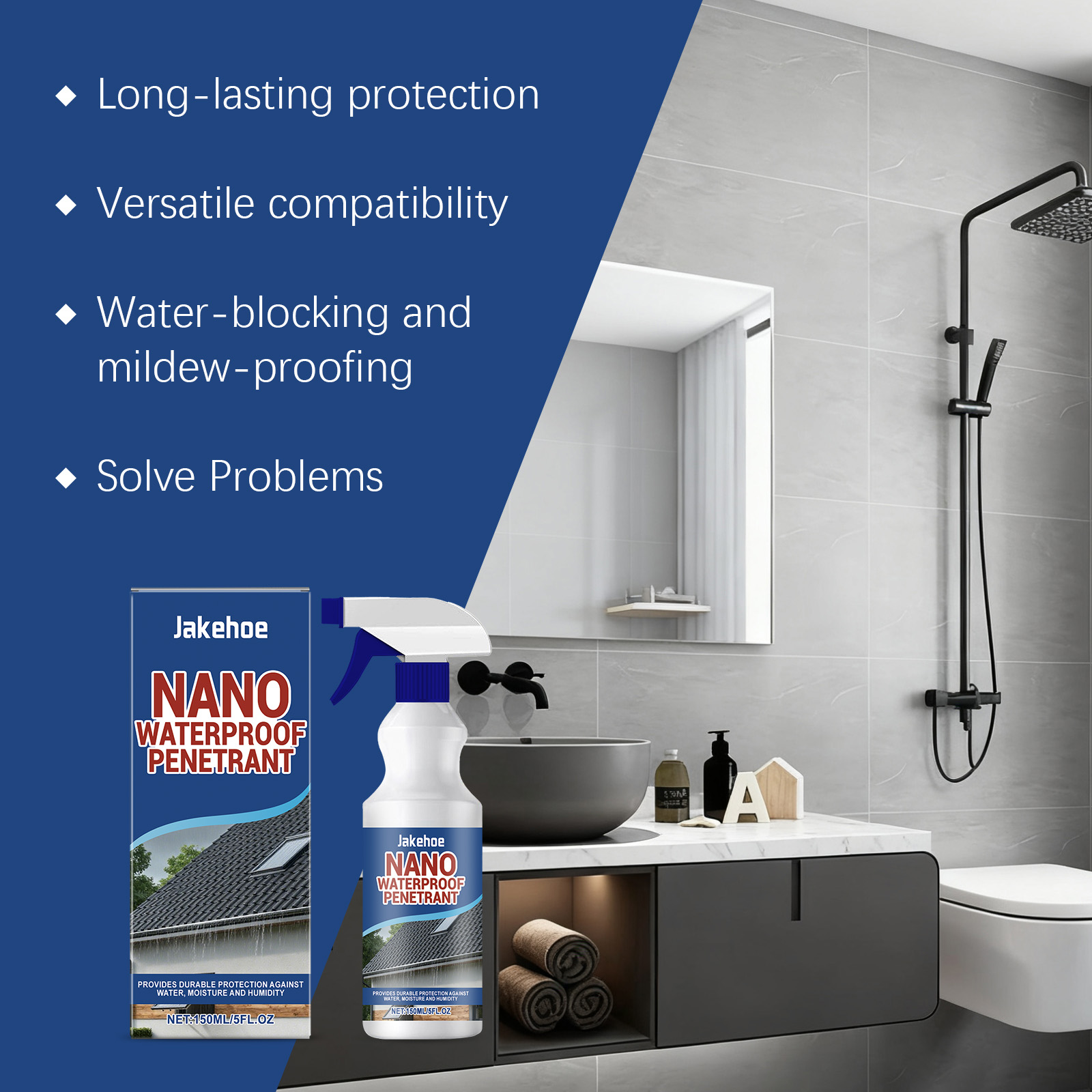 150ML Nano Waterproof Spray In - đánh giá và giá Nano Liquid Coating