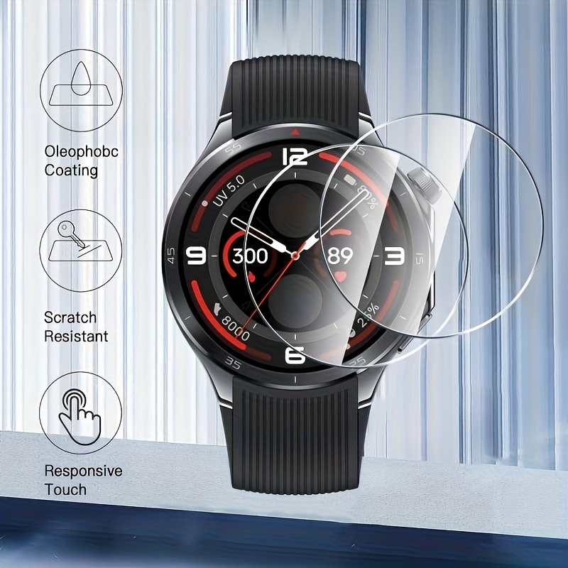 3PCS 9H Tempered Glass Screen  - đánh giá và giá Smartwatch Screen Film