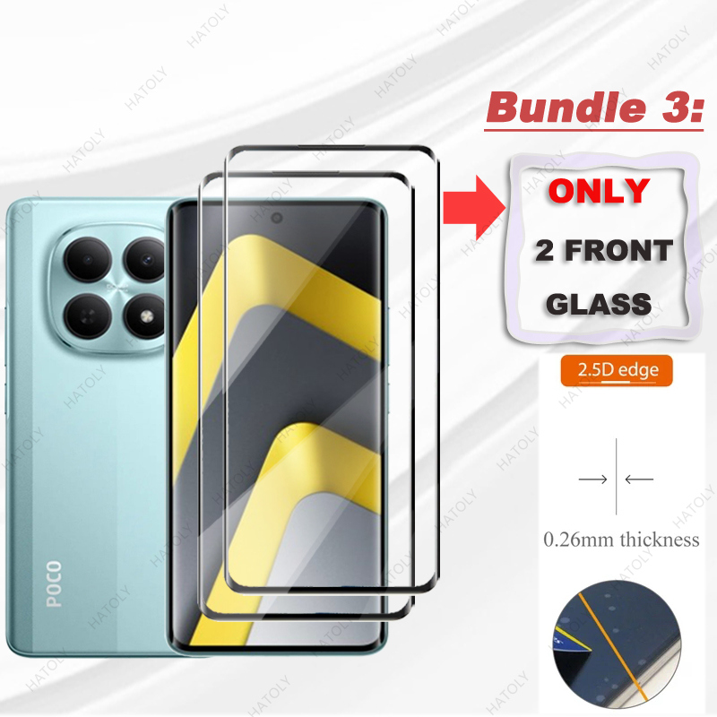 For Xiaomi Poco M8 Glass 3D Ed - đánh giá và giá Curved Edge Screen